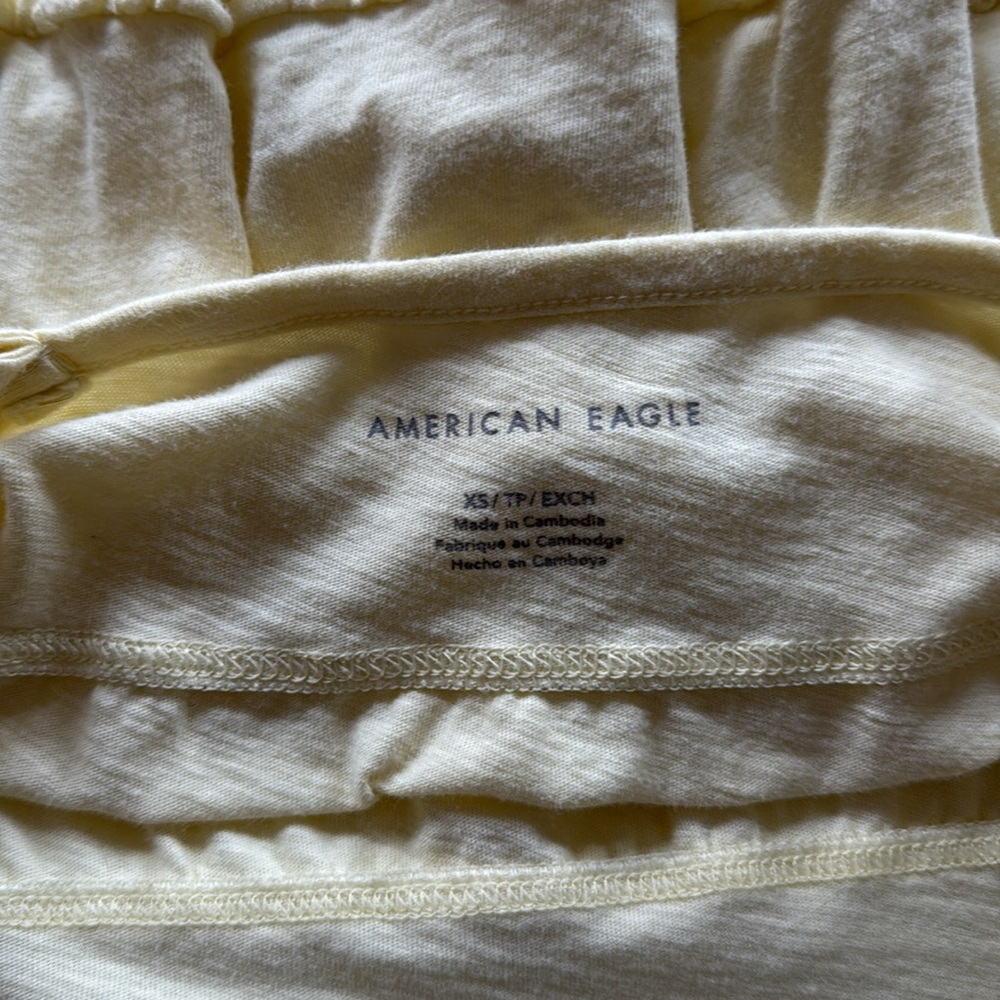 Yellow Ruffled Top - Picture 3 of 3